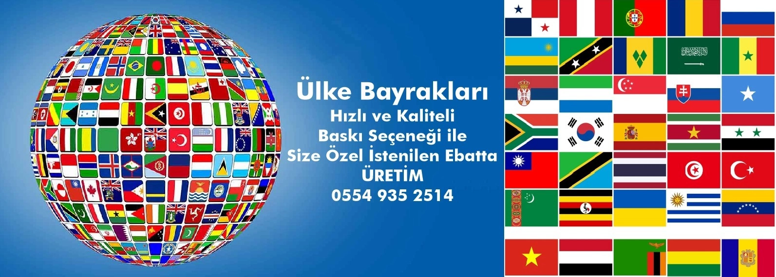 Izmir Bayrak, İzmirde Bayrak Üreticisi,  